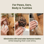 Pogi's Dog Wipes, extra-large bamboo-fiber grooming wipes